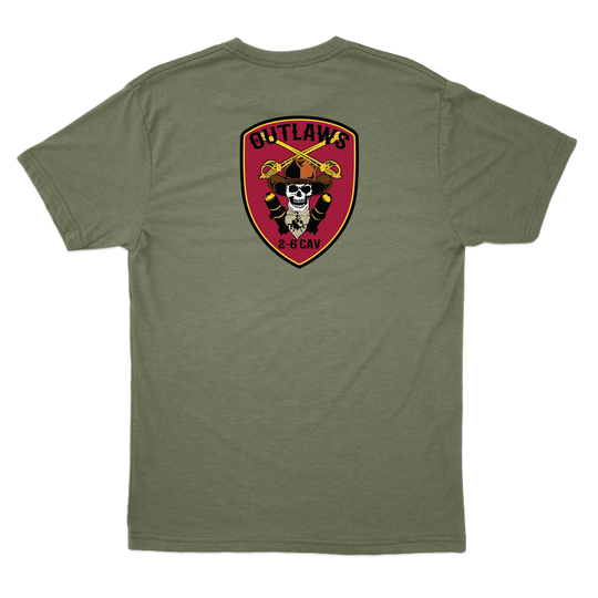 D Co, 2-6 CAV "Outlaws" T-Shirts