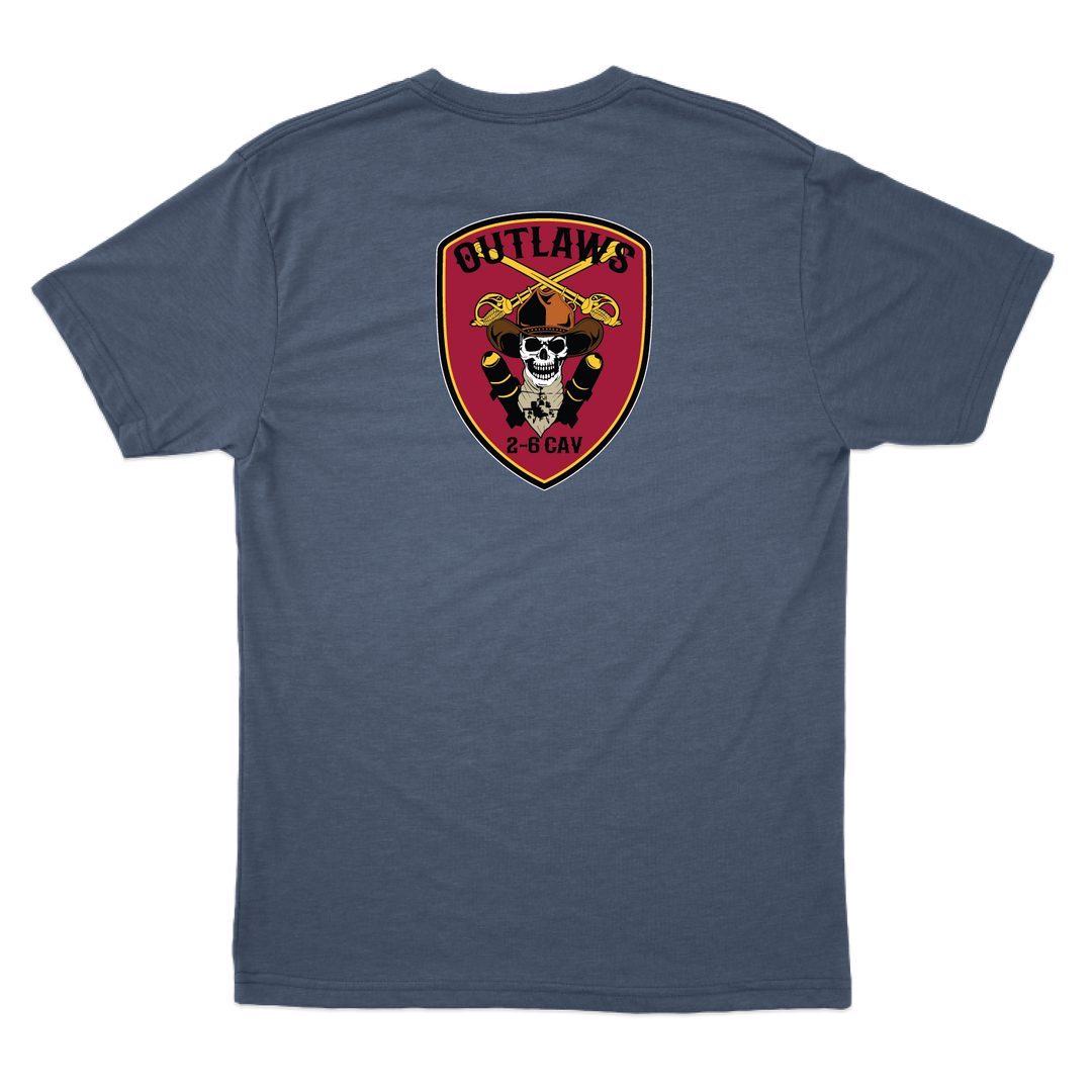 D Co, 2-6 CAV "Outlaws" T-Shirts
