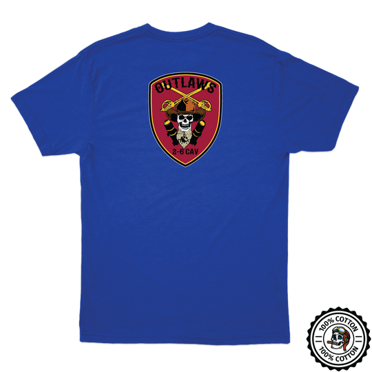D Co, 2-6 CAV "Outlaws" T-Shirts
