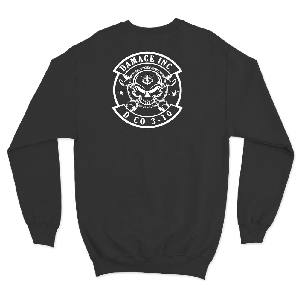 D Co, 3-10 GSAB "Damage, Inc." Crewneck Sweatshirt