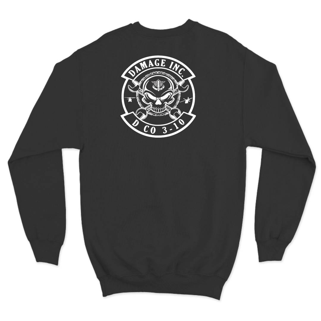 D Co, 3-10 GSAB "Damage, Inc." Crewneck Sweatshirt