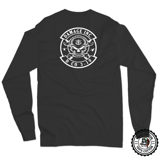 D Co, 3-10 GSAB "Damage, Inc." Long Sleeve T-Shirt