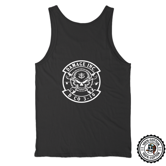 D Co, 3-10 GSAB "Damage, Inc." Tank Tops