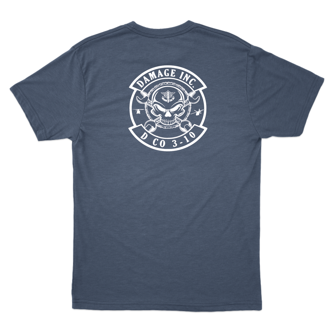 D Co, 3-10 GSAB "Damage, Inc." T-Shirts