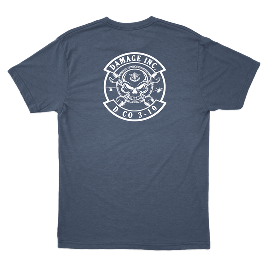 D Co, 3-10 GSAB "Damage, Inc." T-Shirts