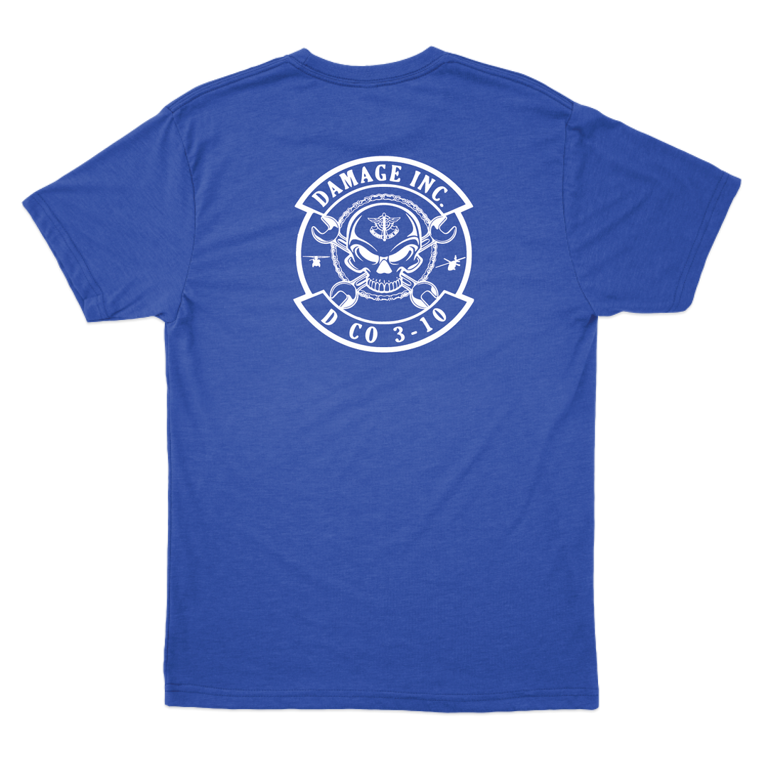 D Co, 3-10 GSAB "Damage, Inc." T-Shirts