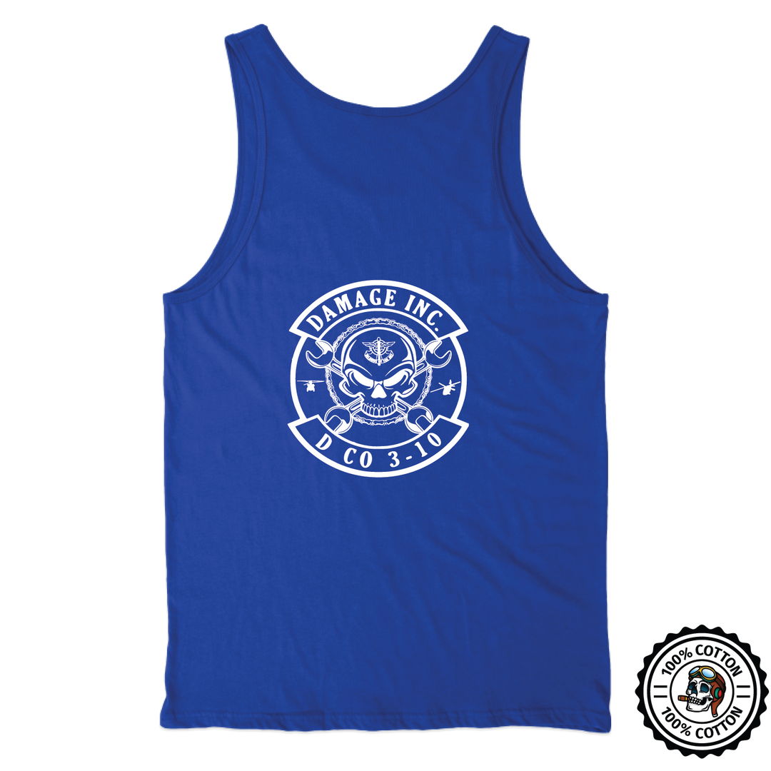 D Co, 3-10 GSAB "Damage, Inc." Tank Tops