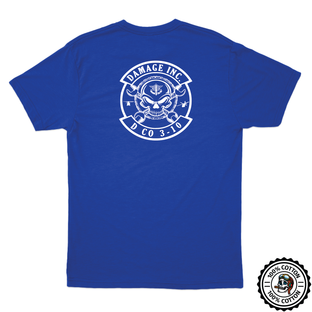 D Co, 3-10 GSAB "Damage, Inc." T-Shirts