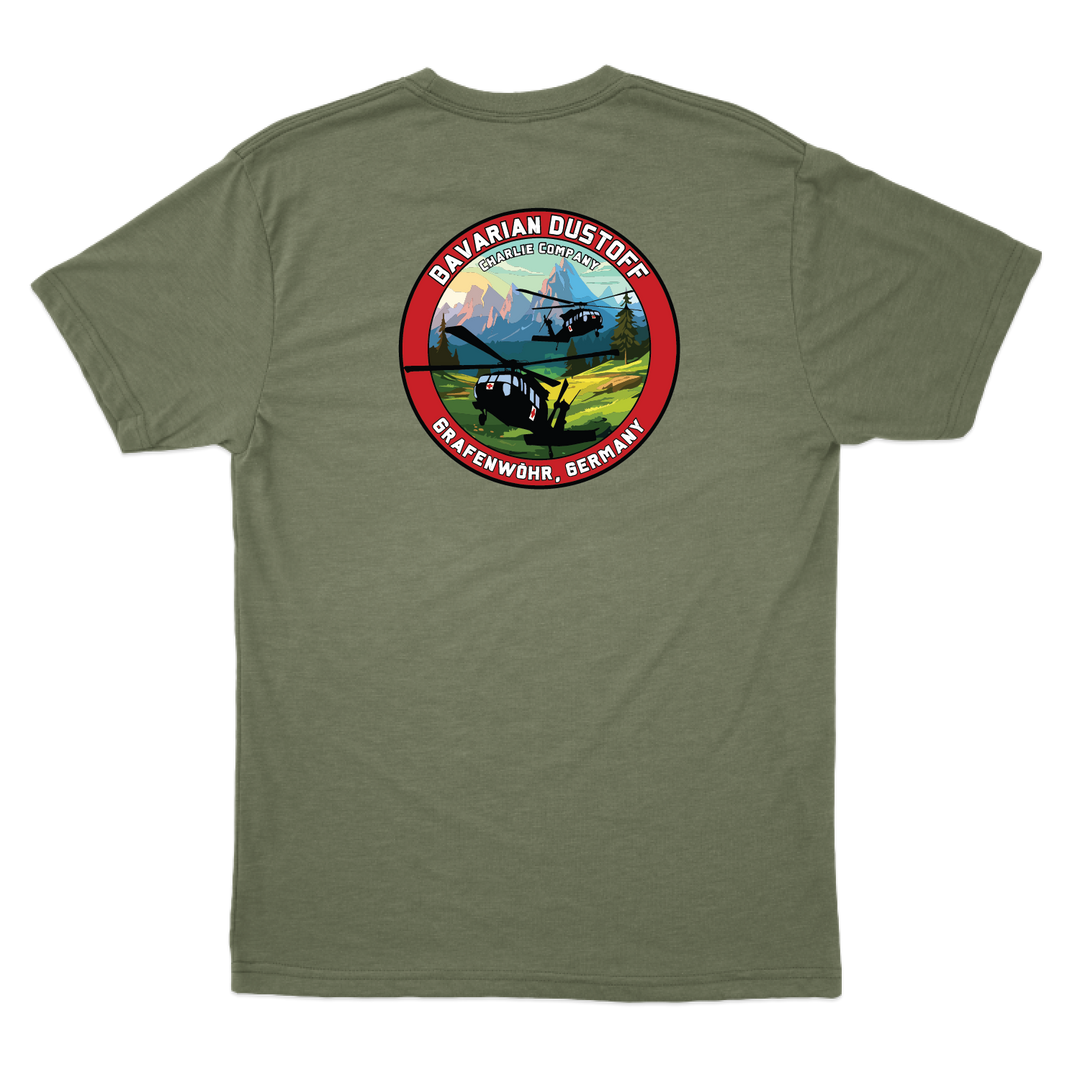 C Co, 1-214 GSAB "Bavarian Dustoff" V3 T-Shirts