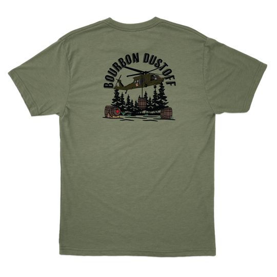 C Med, 5-159th "Bourbon Dustoff" T-Shirts