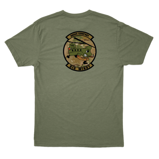 B Co, 1-214 GSAB "BIG WINDY" V2 T-Shirts