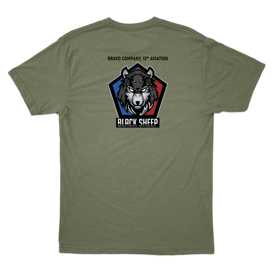 B Co, 12th AVN BN "Black Sheep" T-Shirts