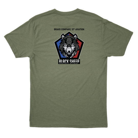 B Co, 12th AVN BN "Black Sheep" T-Shirts