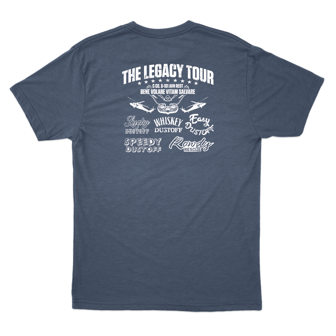 C Co, 6-101 AVN REGT “Legacy Tour" T-Shirts