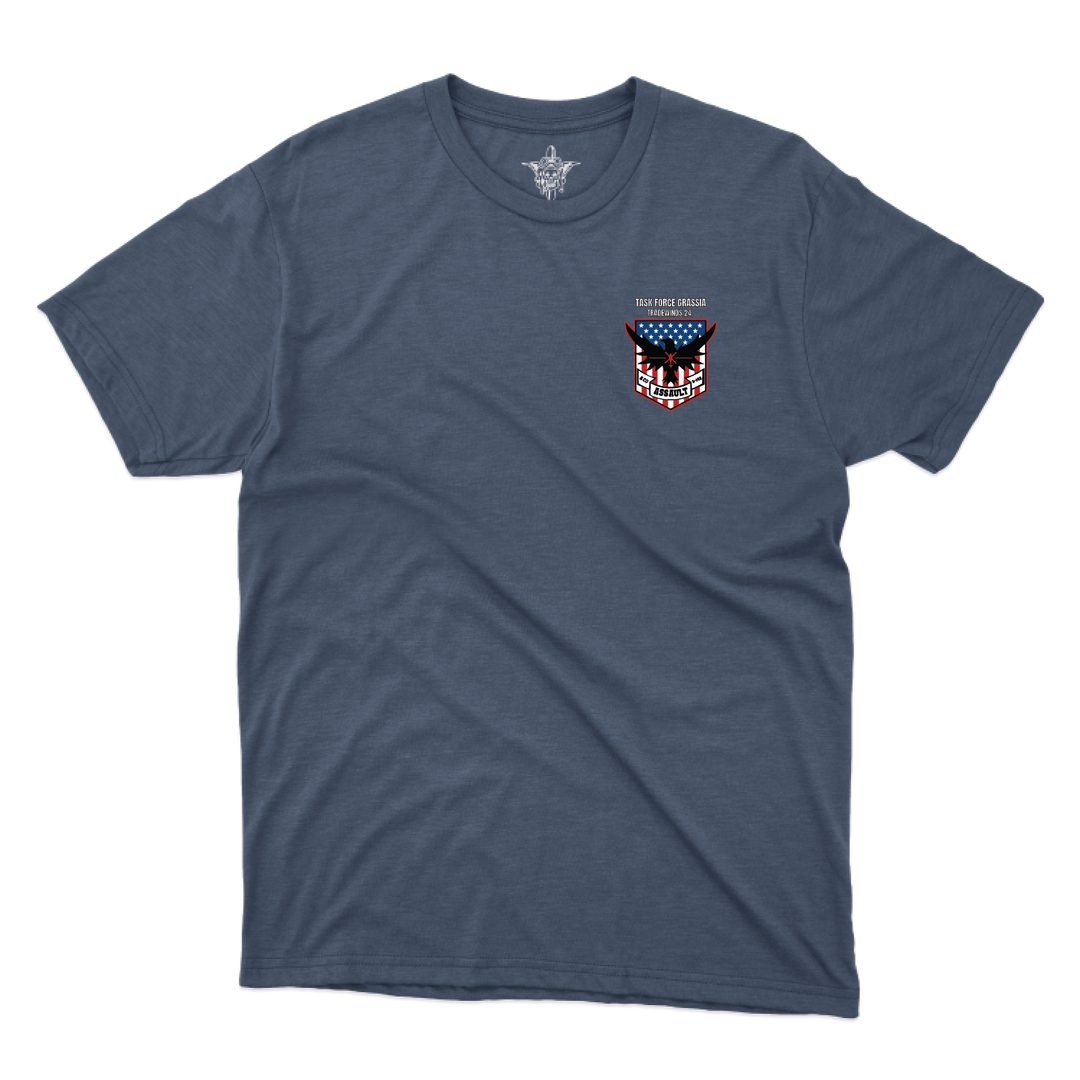 A Co 3-142 AHB “Raven” / Task Force Grassia T-Shirts