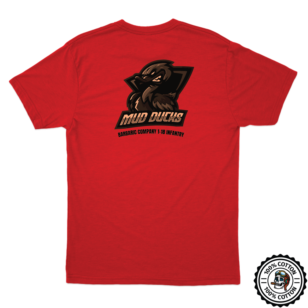 B Co, 1-18IN "Mud Ducks" T-Shirts