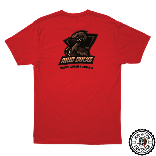 B Co, 1-18IN "Mud Ducks" T-Shirts