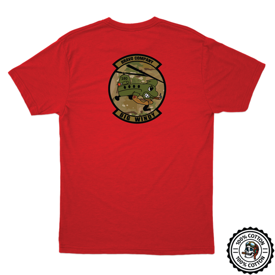 B Co, 1-214 GSAB "BIG WINDY" V2 T-Shirts