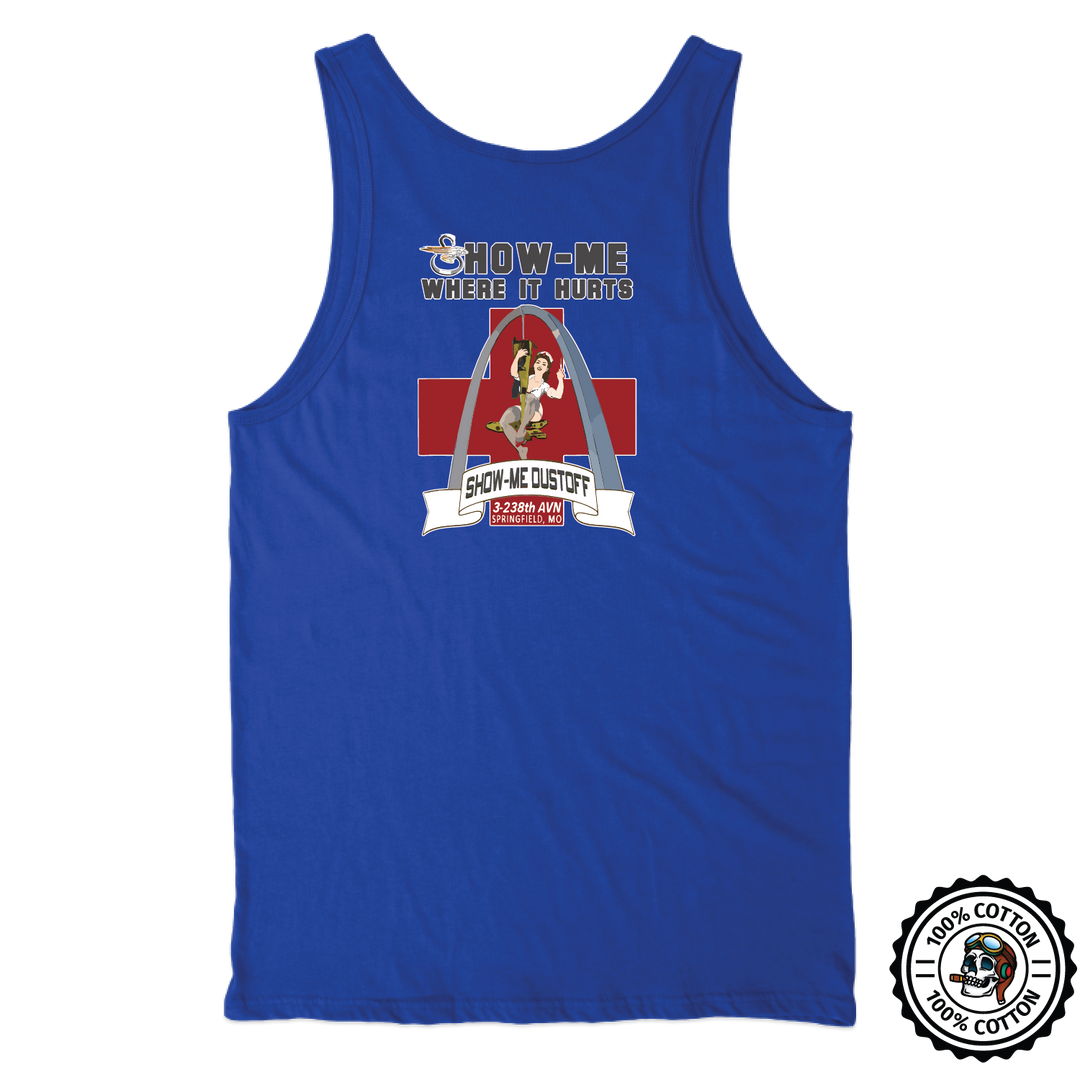 3-238 MedEvac “Show-Me Dustoff” V2 Tank Tops