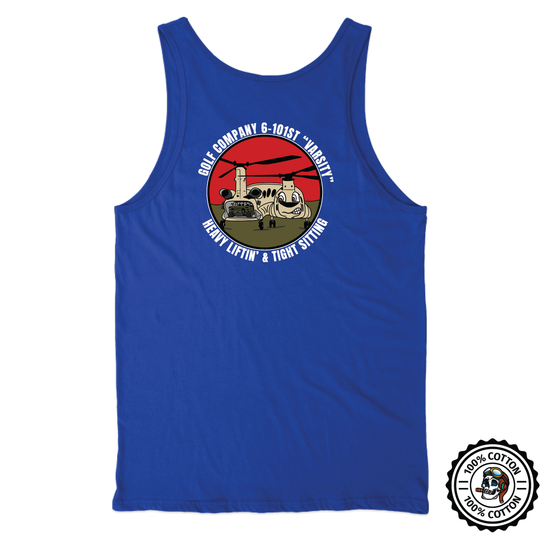 G Co, 6-101 CAB “Varsity” V1  Tank Tops