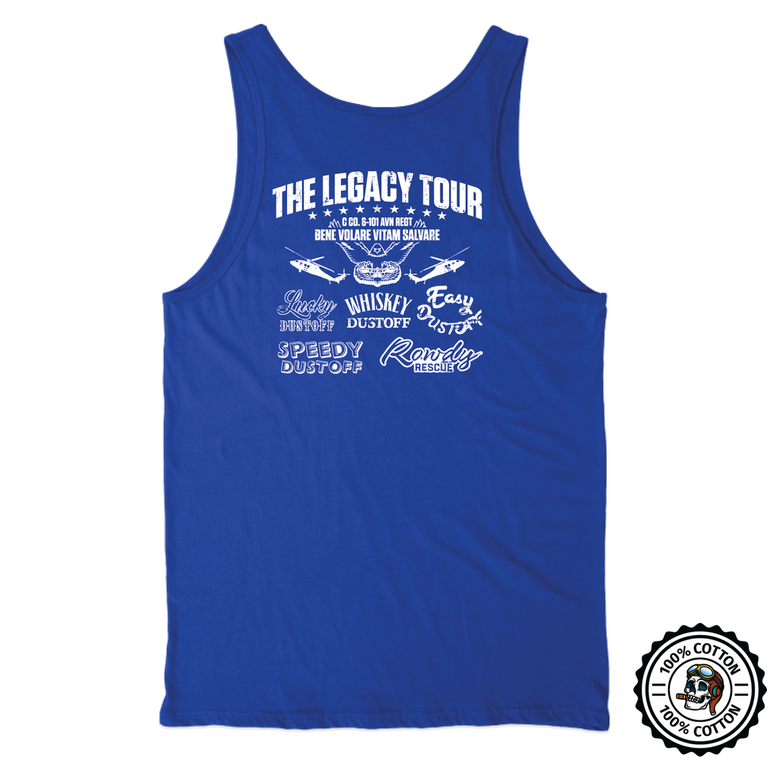 C Co, 6-101 AVN REGT “Legacy Tour" Tank Tops