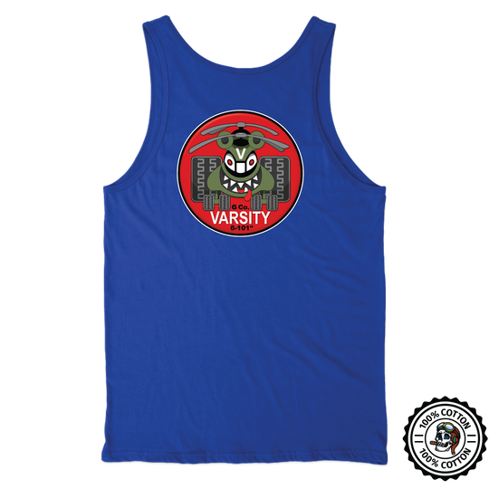G Co, 6-101 CAB “Varsity” V2  Tank Tops