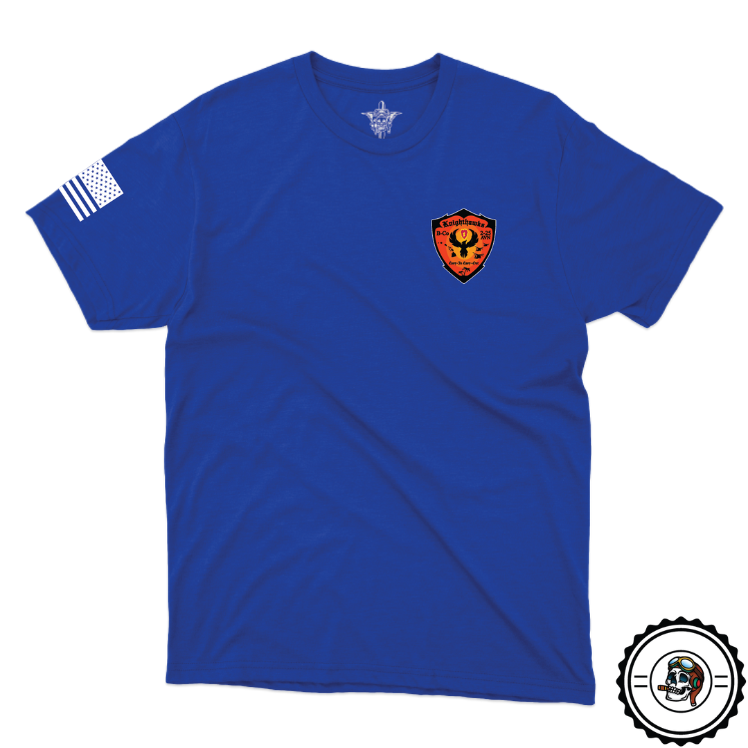 B Co, 2-25 AVN "Knighthawks" GBBC T-Shirts