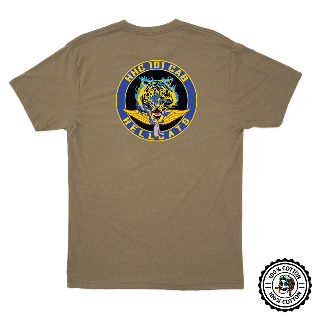 HHC, 101 CAB "Hellcats" Tan 499 T-Shirt