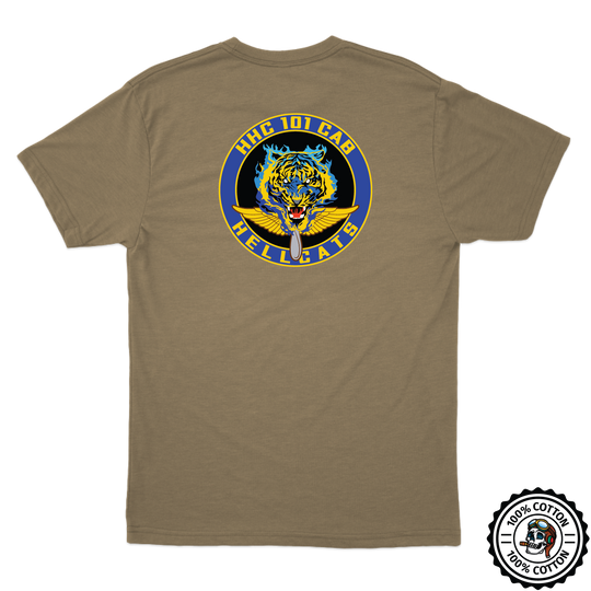 HHC, 101 CAB "Hellcats" Tan 499 T-Shirt