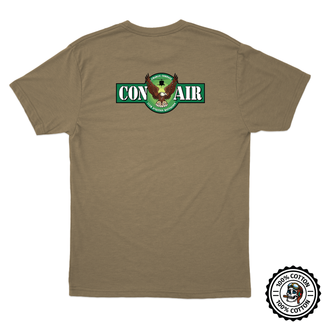 C Co, 12th AVN BN "CONAIR" V2 Tan 499 T-Shirt