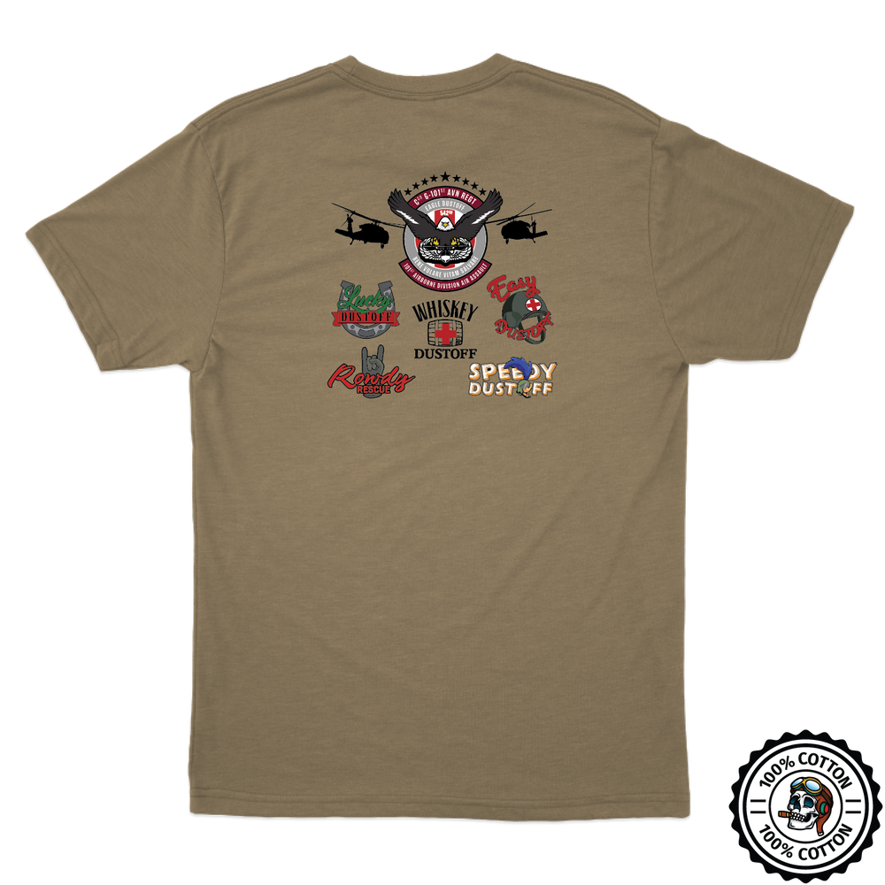 C Co, 6-101 AVN REGT 2024 Tan 499 T-Shirt