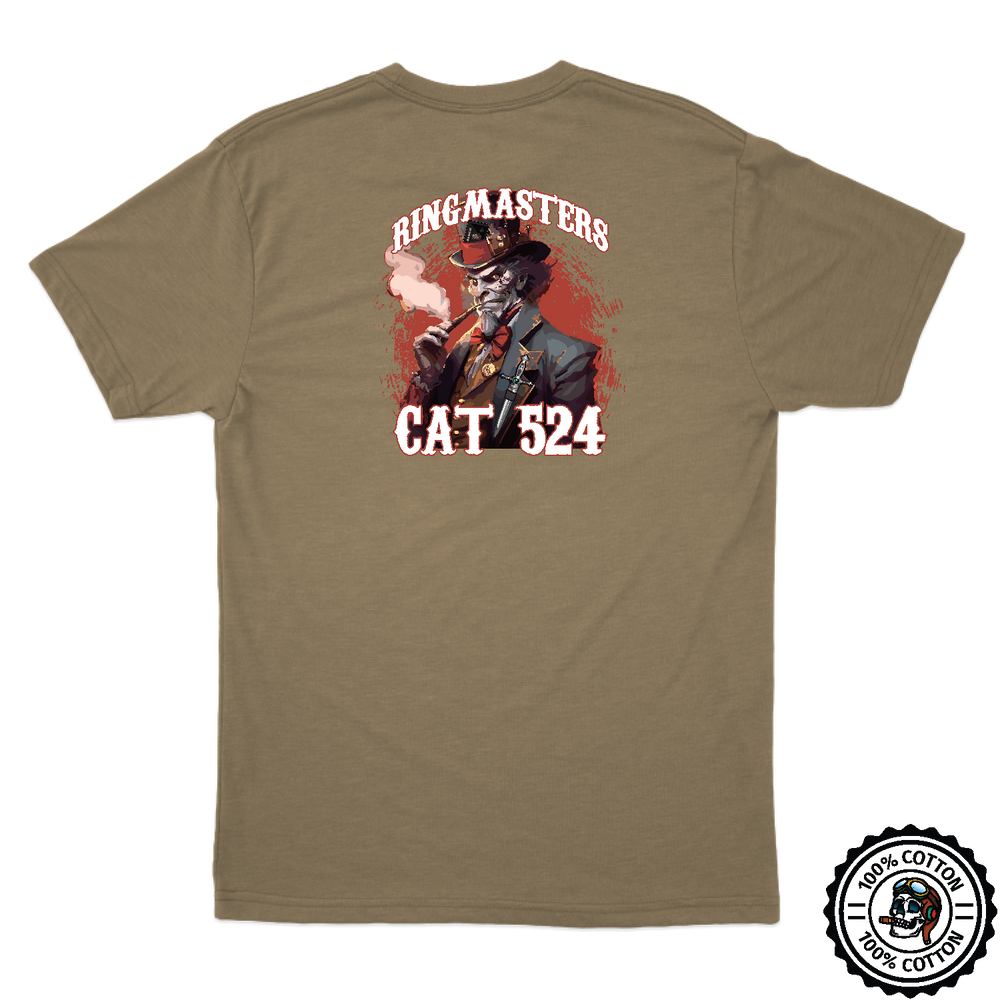 CAT 524 Tan 499 T-Shirt