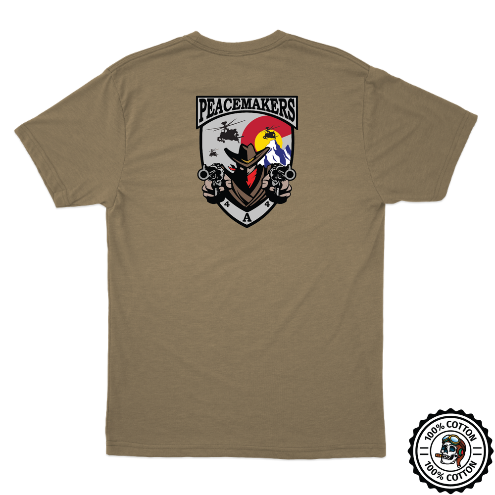 A Co, 4-4 AB "Peacemakers" Tan 499 T-Shirt