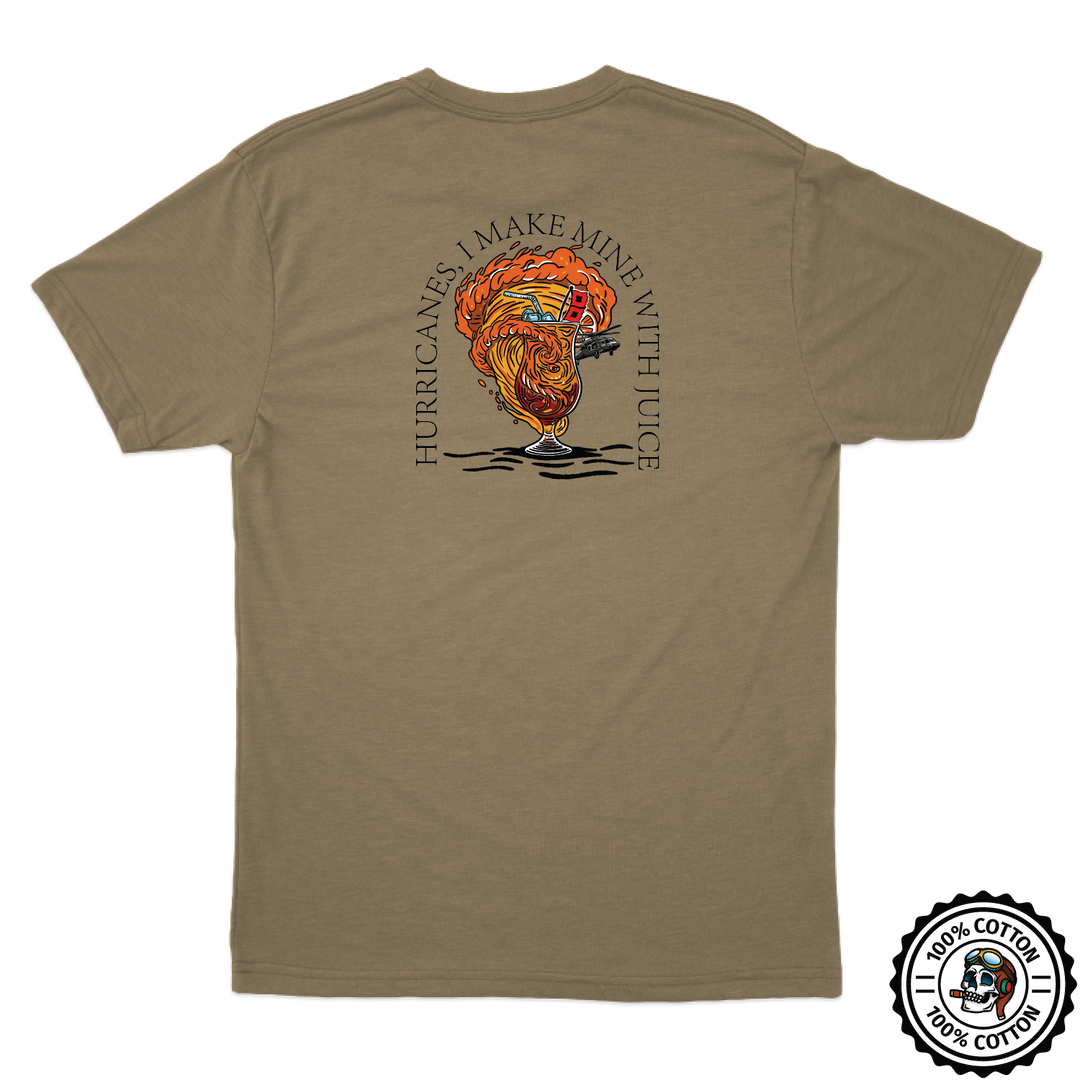 HHC, 1-135 AHB "Hurricanes" V2 Tan 499 T-Shirt