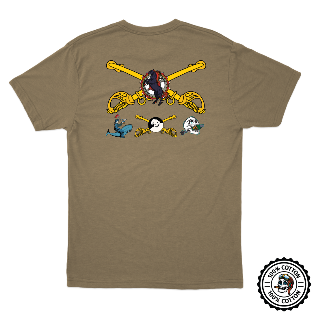 HHC, 2-8 CAV Tan 499 T-Shirt