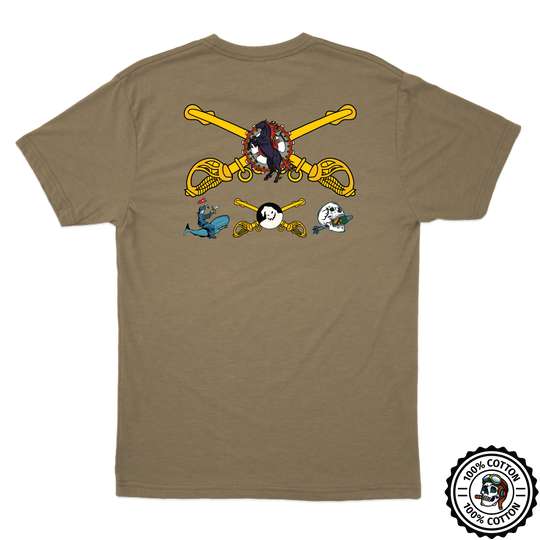 HHC, 2-8 CAV Tan 499 T-Shirt