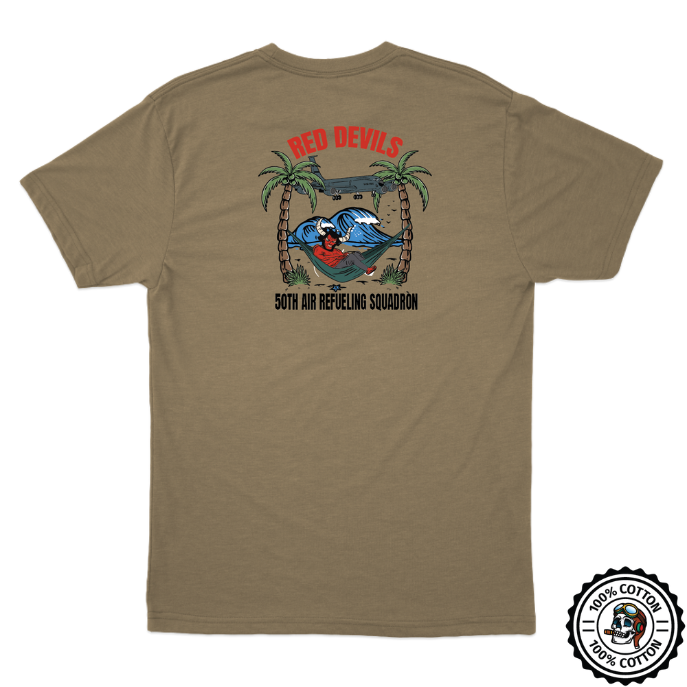 50th ARS "Red Devils" Tan 499 T-Shirt