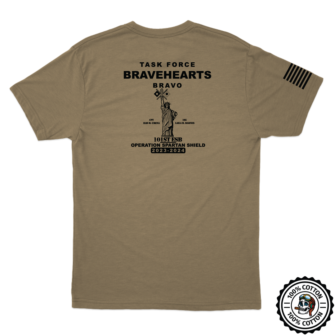 Task Force Bravo "Bravehearts" Tan 499 T-Shirt