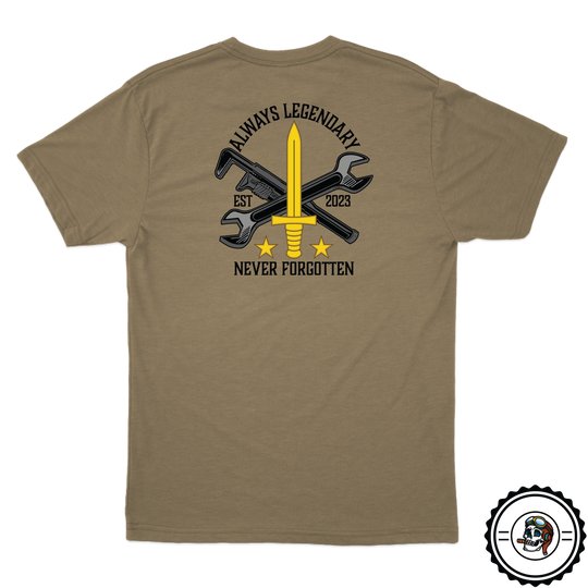 CEMA Support Platoon, HHC, 11th CYB Tan 499 T-Shirt