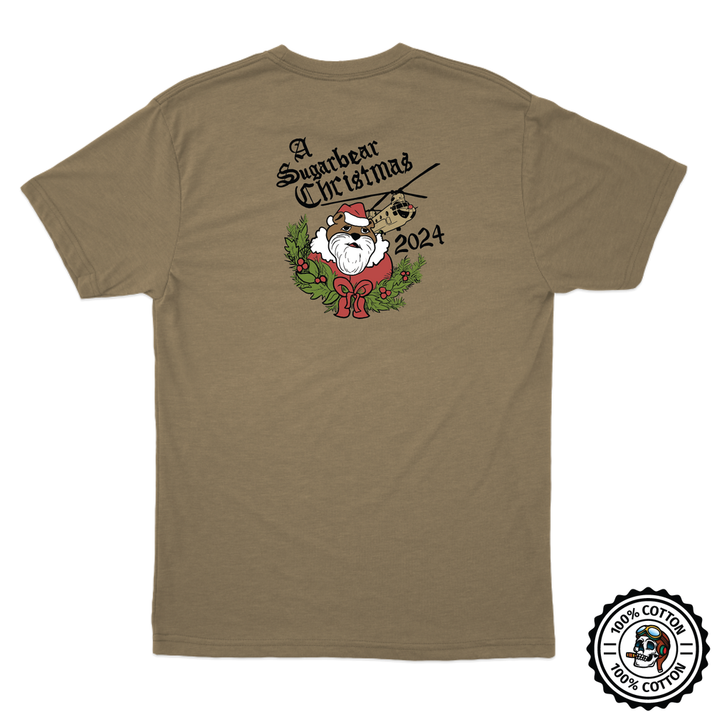 B Co, 1-52 GSAB "Sugar Bears" Christmas Tan 499 T-Shirt