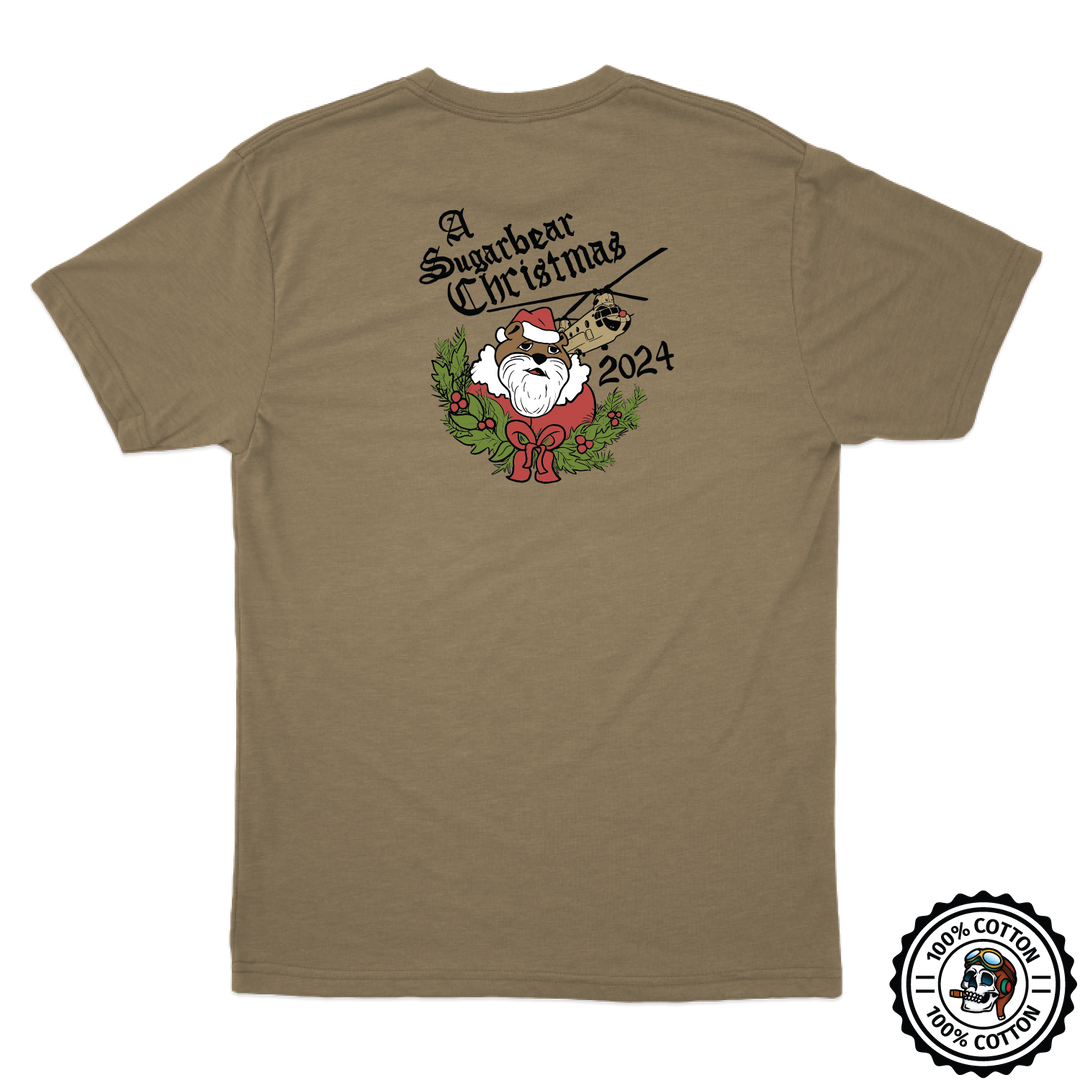 B Co, 1-52 GSAB "Sugar Bears" Christmas Tan 499 T-Shirt