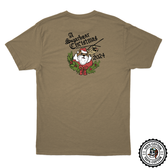 B Co, 1-52 GSAB "Sugar Bears" Christmas Tan 499 T-Shirt