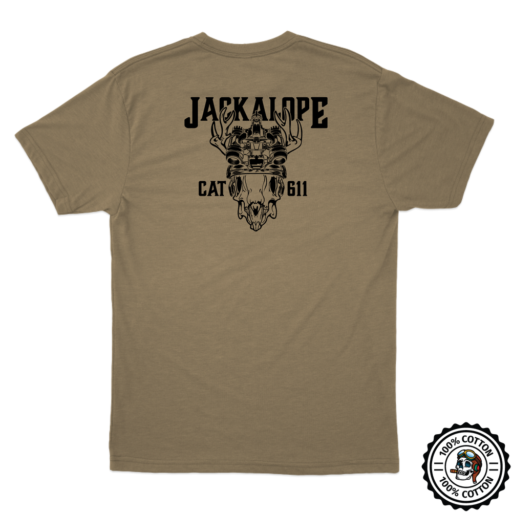 CAT 611 "JACKALOPE" Tan 499 T-Shirt