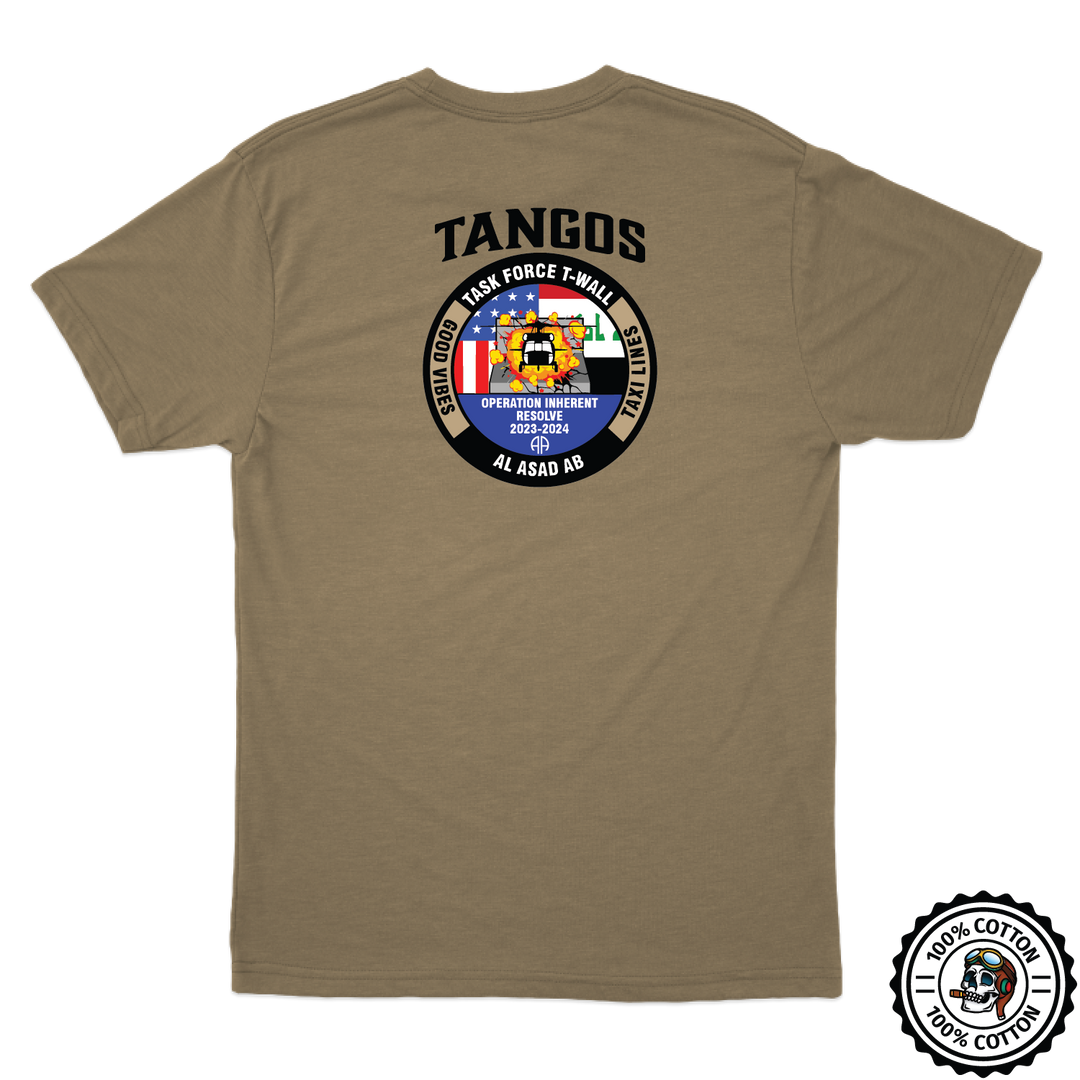 D Co, 3-82 GSAB "Darkhorse" Tangos Tan 499 T-Shirt