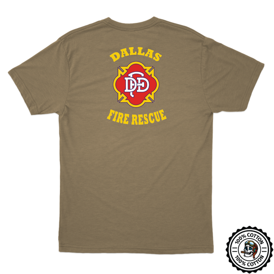 Dallas Fire Department - Station 8 Tan 499 T-Shirt