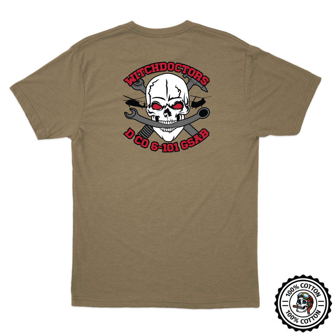 D Co, 6-101 AVN "Witchdoctors" Tan 499 T-Shirt