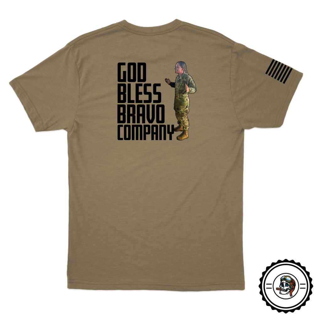 B Co, 2-25 AVN "Knighthawks" GBBC Tan 499 T-Shirt