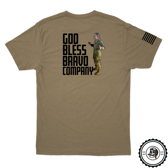 B Co, 2-25 AVN "Knighthawks" GBBC Tan 499 T-Shirt