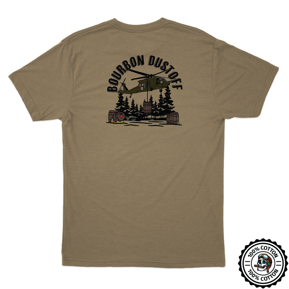 C Med, 5-159th "Bourbon Dustoff" Tan 499 T-Shirt