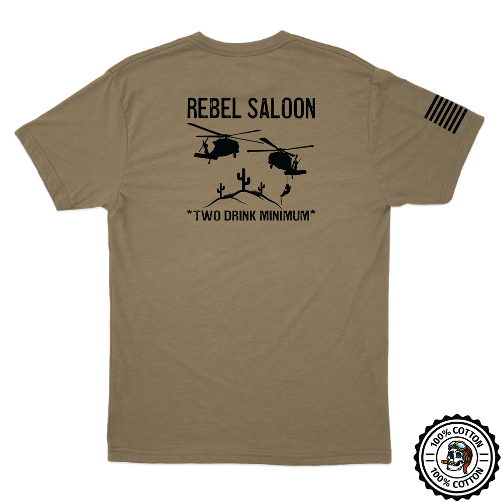 A Co, 1-158 AHB "Rebels" Tan 499 T-Shirt